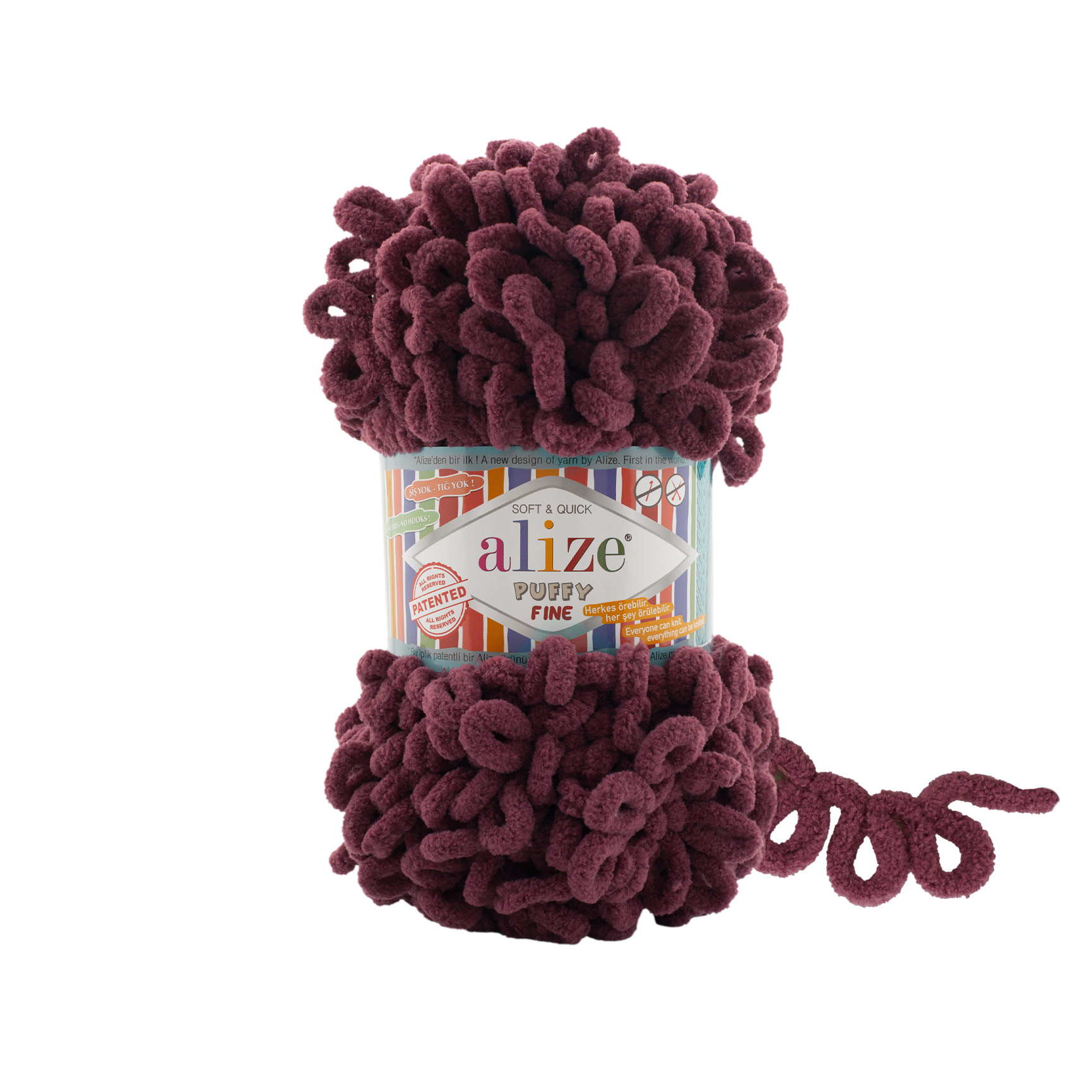 Alize Puffy Fine 956 Bordo