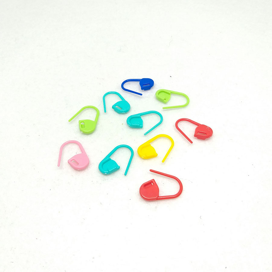 İlmek İşaretleyici Renkli Plastik 10 Adet Ayraç