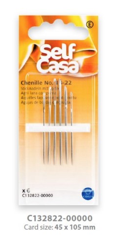 Self Casa Chenille 18-22 Çelik Kurdele Nakış İğnesi C132822